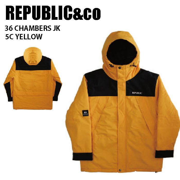 REPUBLIC&CO リパブリック ウェア 36 CHAMBERS JK 23-24 5C YELLOW