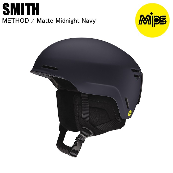 SMITH スミス 010274610 METHOD(ASIAN FIT) メソッド MATTE MIDNIGHT