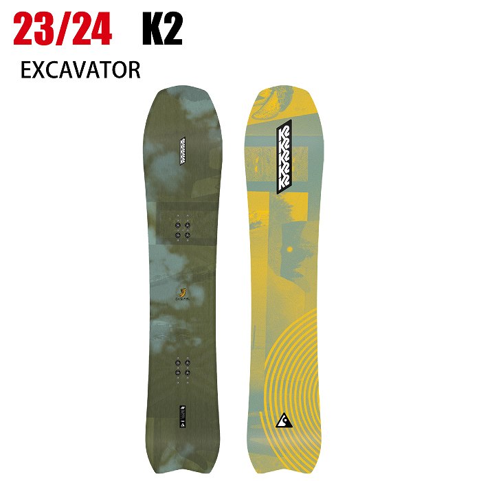 K2 エクスカベーター K2 Excavator Unisex Snowboard 2025 | K2 Skis and K2 Snowboarding