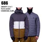 686 åȥå  SMARTY 3IN1 FORM JKT 23-24 CHARCOAL CLBK  㥱å Ρܡ ϥ