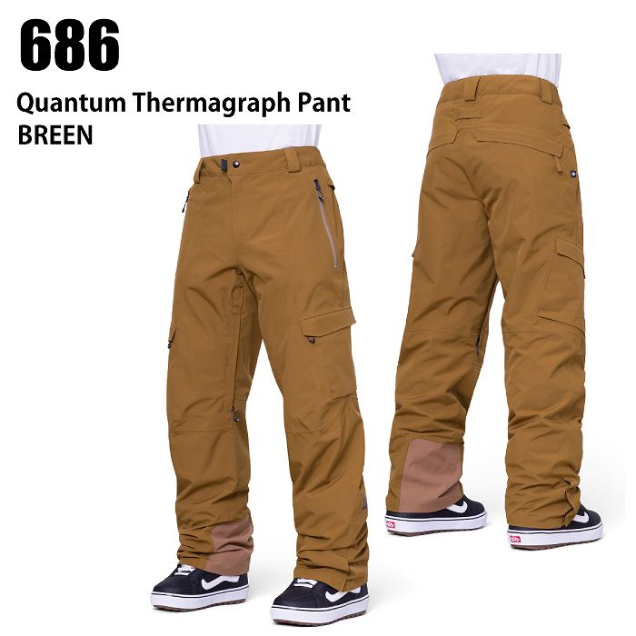 686 ���å��������ȥ��å��� ������ QUANTUM THERMAGRAPH PNT 23-24 BREEN ��� �ѥ�� ���Ρ��ܡ��� �����ϥ�