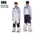 686 ���å��������ȥ��å��� ������ HOT LAP INS BIB 23-24 PUTTY CLBK ��� �ѥ�� ���Ρ��ܡ��� �����ϥ�