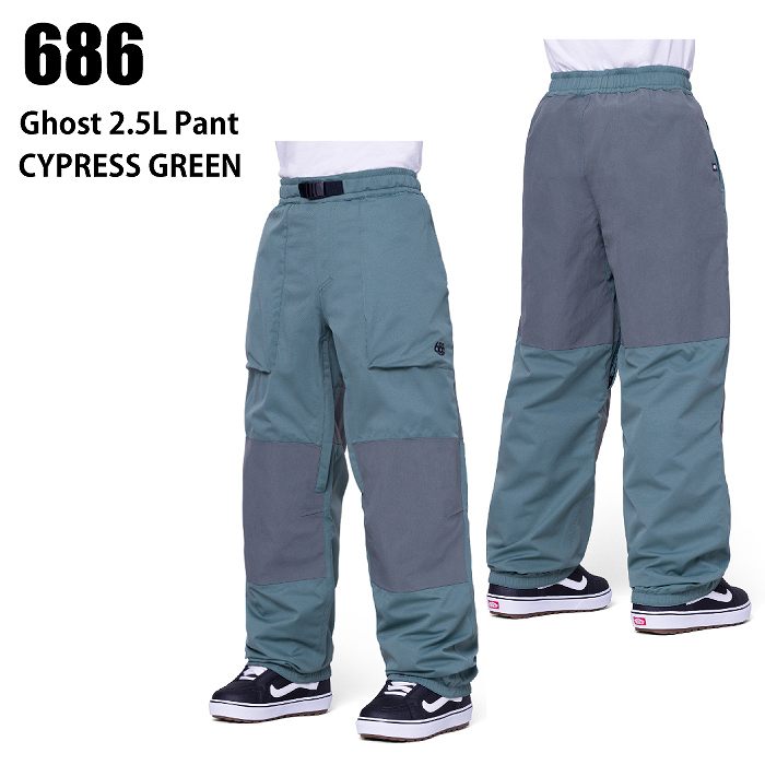 686 ���å��������ȥ��å��� ������ 2.5L GHOST PNT 23-24 CYPRESS GREEN ��� �ѥ�� ���Ρ��ܡ��� �����ϥ�