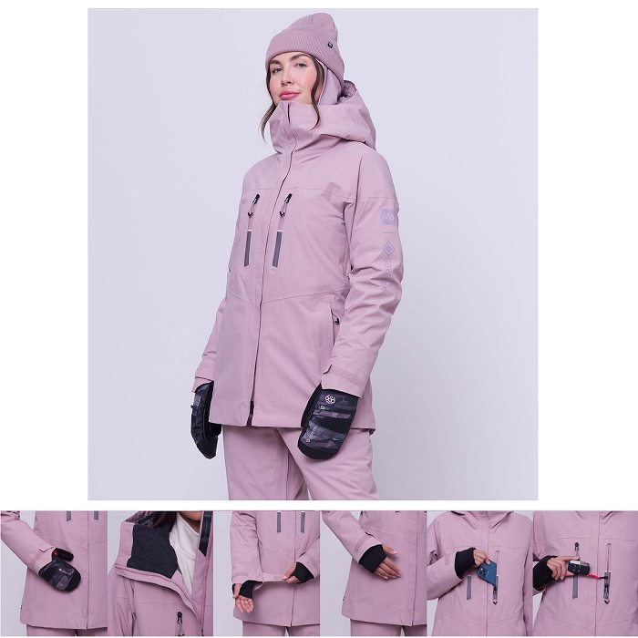 686 シックスエイトシックス ウェア GORE-TEX SKYLINE SHELL JKT 23-24