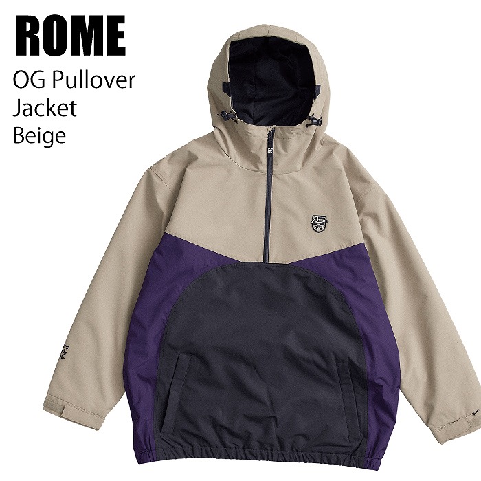 ROME ������ ������ OG PULLOVER JACKET 23-24 BEIGE ��� ���㥱�å� ���Ρ��ܡ���