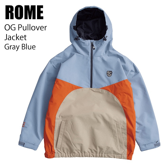 ROME   OG PULLOVER JACKET 23-24 GRAY BLUE  㥱å Ρܡ