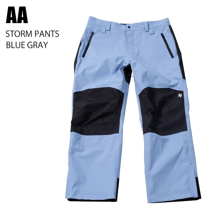 AA ���֥륨�� ������ STORM PANTS 23-24 BLUE GRAY UNISEX ��� �ѥ�� ���Ρ��ܡ���