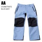 AA ���֥륨�� ������ STORM PANTS 23-24 BLUE GRAY UNISEX ��� �ѥ�� ���Ρ��ܡ���