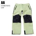 AA ���֥륨�� ������ STORM PANTS 23-24 LEAF UNISEX ��� �ѥ�� ���Ρ��ܡ���