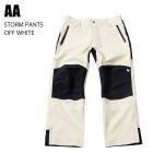 AA ���֥륨�� ������ STORM PANTS 23-24 OFF WHITE UNISEX ��� �ѥ�� ���Ρ��ܡ���