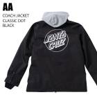 AA ֥륨  COACH JACKET 23-24 CLASSIC DOT BLACK  㥱å Ρܡ