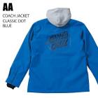 AA ���֥륨�� ������ COACH JACKET 23-24 CLASSIC DOT BLUE ��� ���㥱�å� ���Ρ��ܡ���