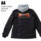 AA ���֥륨�� ������ COACH JACKET 23-24 VENTURE BLACK ��� ���㥱�å� ���Ρ��ܡ���