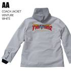 AA ���֥륨�� ������ COACH JACKET 23-24 VENTURE WHITE ��� ���㥱�å� ���Ρ��ܡ���