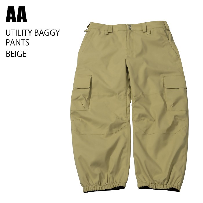 AA ���֥륨�� ������ UTILITY BAGGY PANTS 23-24 BEIGE UMISEX ��� �ѥ�� ���Ρ��ܡ���
