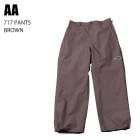 AA ���֥륨�� ������ 717 PANTS 23-24 BROWN ��� �ѥ�� ���Ρ��ܡ���