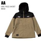 AA ���֥륨�� ������ GIRL/FIELD JACKET 23-24 BEIGE ��ǥ����� ���㥱�å� ���Ρ��ܡ���