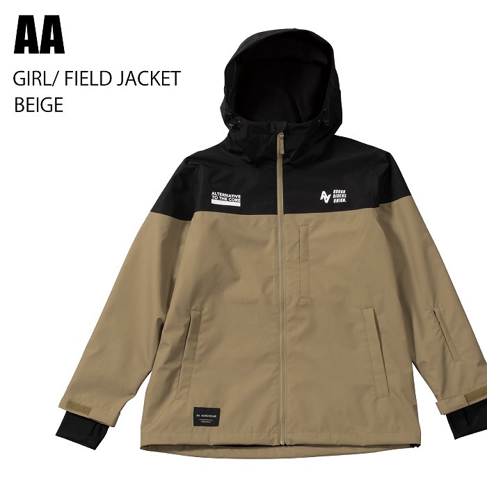 AA ダブルエー ウェア GIRL/FIELD JACKET 23-24 BEIGE レディース