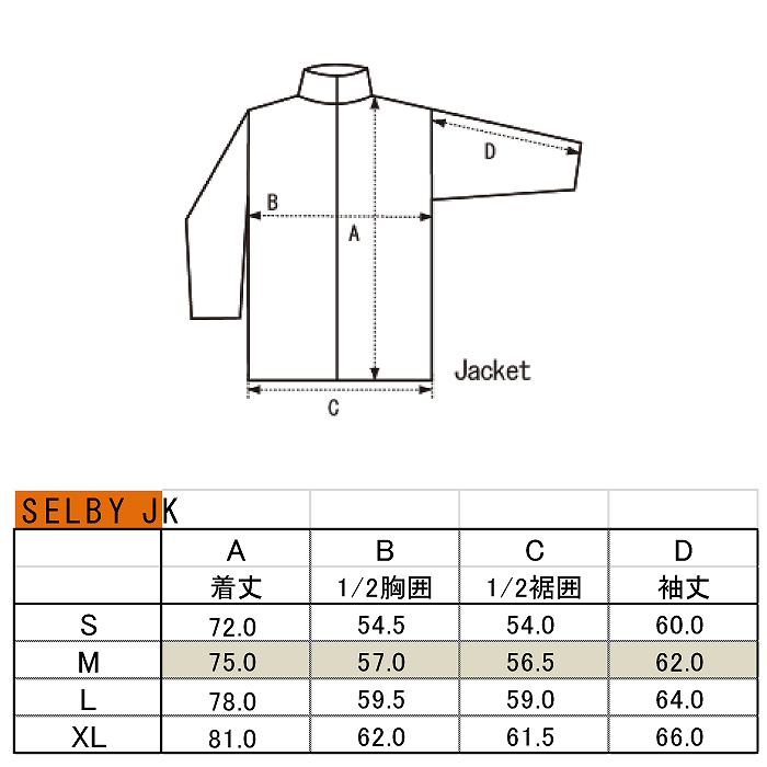 AA ダブルエー ウェア SELBY JACKET 23-24 GONZ FLIP BLACK レディース