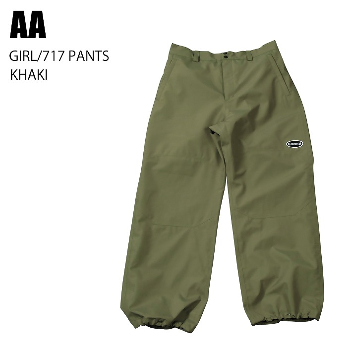 AA ���֥륨�� ������ GIRL/717 PANTS 23-24 KHAKI ��ǥ����� �ѥ�� ���Ρ��ܡ���
