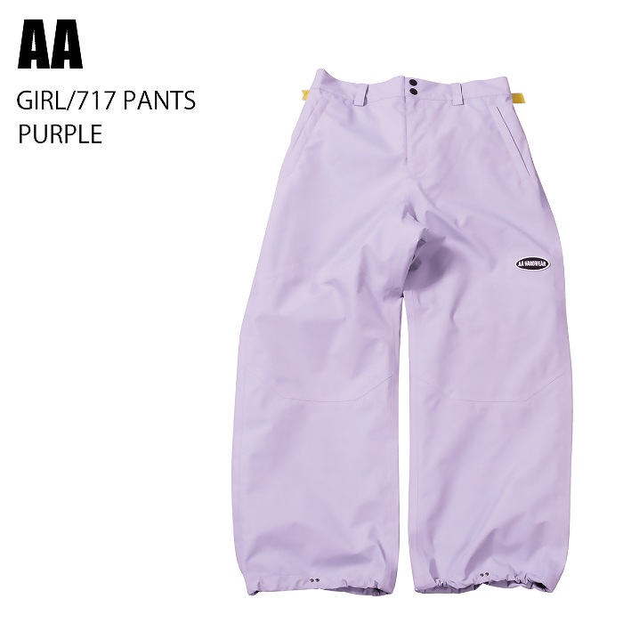 AA ���֥륨�� ������ GIRL/717 PANTS 23-24 PURPLE ��ǥ����� �ѥ�� ���Ρ��ܡ���