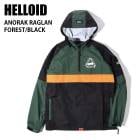 HELLOID إ  22HEL-08 ANORAK RAGLAN 22-23 FOREST/BLACK  㥱å Ρܡ 饤ȥ ץ륪С