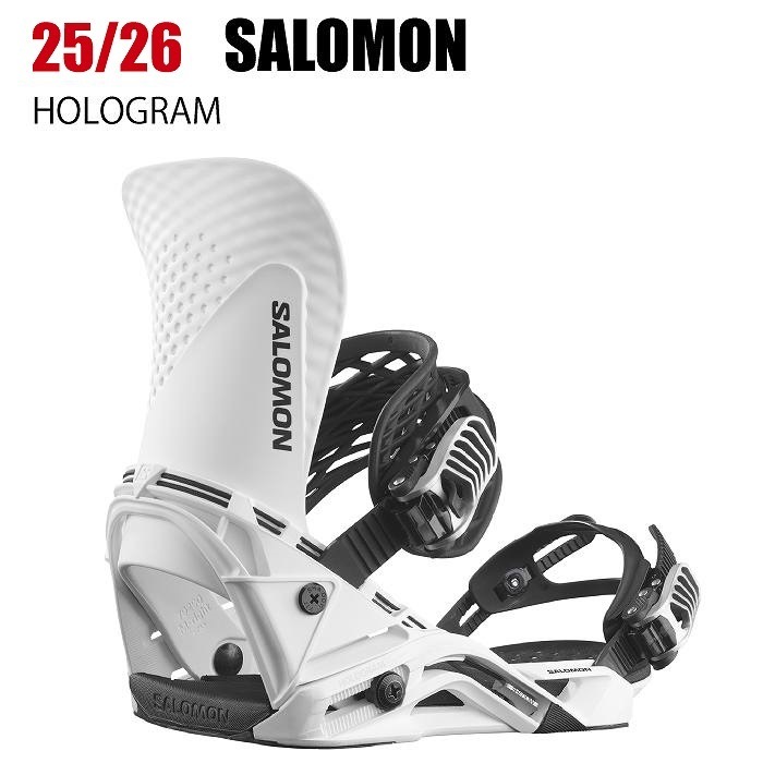 2026 SALOMON サロモン HOLOGRAM ホログラム WHITE  25-26  スノーボード ビンディング バインディング 000000041624_6hmHst1.jpg