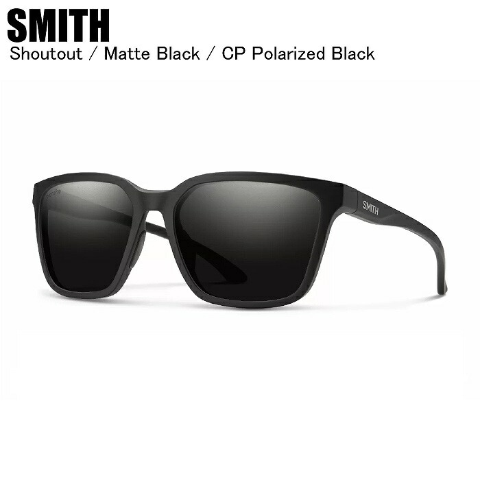 SMITH スミス Shoutout シャウトアウト Matte Black CP-Polar Black