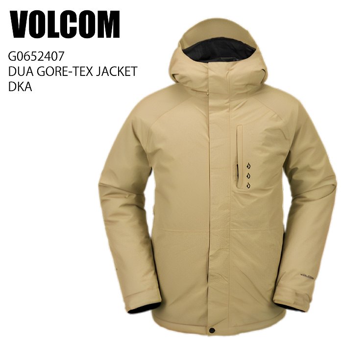 【早割】◇新品◇VOLCOM・DUA ゴアテックスJACKET G0652407 VOLCOM ボルコム G0652407 DUA GORE-TEX JACKET DKA 23-24