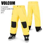 VOLCOM �ܥ륳�� G1352405 LONGO GORE-TEX PANT BTY 23-24 �ܡ��ɥ����� ��� �ѥ�� �����ƥå��� ���Ρ��ܡ���