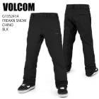 VOLCOM �ܥ륳�� G1352414 FREAKIN SNOW CHINO BLK 23-24 �ܡ��ɥ����� ��� �ѥ�� ���Ρ��ܡ���
