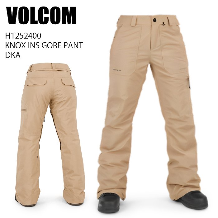 VOLCOM �ܥ륳�� H1252400 KNOX INS GORE PANT DKA 23-24 �ܡ��ɥ����� ��ǥ����� �ѥ�� �����ƥå��� ���Ρ��ܡ���