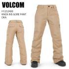 VOLCOM �ܥ륳�� H1252400 KNOX INS GORE PANT DKA 23-24 �ܡ��ɥ����� ��ǥ����� �ѥ�� �����ƥå��� ���Ρ��ܡ���
