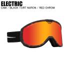 ELECTRIC 쥯ȥå CAM  BLACK TORT NURON RED CHROME 24CB  Υ Ρܡ