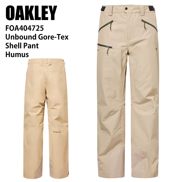 OAKLEY �������꡼ FOA404725 UNBOUND GORE-TEX SHELL PANT HUMUS 23-24 �ܡ��ɥ����� ��� �ѥ�� ������ ���Ρ��ܡ���