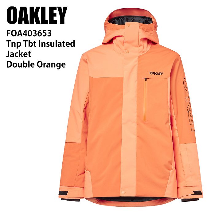 OAKLEY ꡼ FOA403653 TNP TBT INSULATED JACKET DOUBLE ORANGE 23-24 ܡɥ  㥱å  Ρܡ