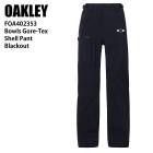 OAKLEY �������꡼ FOA402353 BOWLS GORE-TEX SHELL PANT BLACKOUT 23-24 �ܡ��ɥ����� ��� �ѥ�� ������ ���Ρ��ܡ���