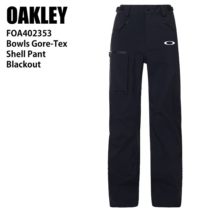 シーズン直前！限定値下げ！美品　オークリー　OAKLEY スノーボード　パンツ OAKLEY オークリー FOA402353 BOWLS GORE-TEX SHELL PANT