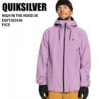 QUIKSILVER �����å�����С� EQYTJ03436 HIGH IN THE HOOD JK PJC0 23-24 �ܡ��ɥ����� ��� ���㥱�å� ���Ρ��ܡ���
