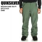 QUIKSILVER �����å�����С� QPT233420 MISSION GORE-TEX PT GNB0 23-24 �ܡ��ɥ����� ��� �ѥ�� ���Ρ��ܡ��� ����