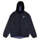 LUZESOMBRA 롼֥ STRIPE CONFLITO LOGO FULL ZIP PISTE JKT L1231103 BLK ֥å եåȥ ȥ졼˥󥰥㥱å