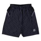 LUZESOMBRA 롼֥ STRIPE PISTE SHORT PANTS L1231104 BLK ֥å եåȥ ȥ졼˥󥰥ѥ