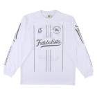 LUZESOMBRA �롼��������֥� STRIPE FUTEBOLISTA L/S PRA SHIRT L1233005 WHT �ۥ磻�� �եåȥ��� �ץ饷�����