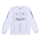 LUZESOMBRA 롼֥ Jr STRIPE FUTEBOLISTA L/S PRA SHIRT L2233006 WHT ۥ磻 եåȥ ץ饷