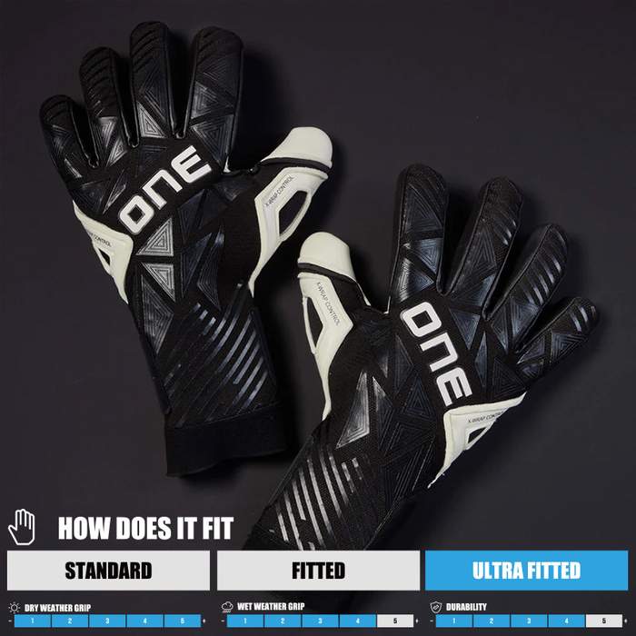 ONE ワン GEO 3.0 MD ONE22-G005 - ブラック×ホワイト サッカー 小物