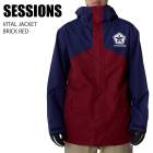 SESSIONS ���å���� VITAL JACKET BRICK RED 23-24 �ܡ��ɥ����� ��� ���㥱�å� ���Ρ��ܡ��� ���Υ� ������