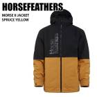 HORSEFEATHERS �ۡ����ե������� MORSE II JACKET SPRUCE YELLOW 23-24 �ܡ��ɥ����� ��� ���㥱�å� ���Ρ��ܡ��� ���Υ� ������