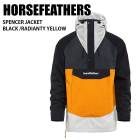 HORSEFEATHERS �ۡ����ե������� SPENCER JACKET BLACK / RADIANTY YELLOW 23-24 �ܡ��ɥ����� ��� ���㥱�å� ���Ρ��ܡ��� ������