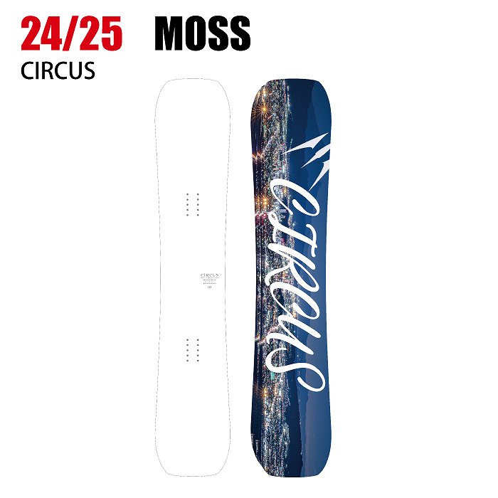 MOSS スノーボード 楽天市場】25-26 MOSS スノーボード FIFTY-FIFTY 138cm 143cm