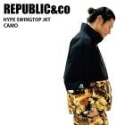 REPUBLIC&CO ѥ֥å HYPE SWING TOP JACKET Camo 24-25  ˥å 㥱å Ρܡ 饤ȥ ɿ